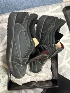 エアジョーダン1 トラヴィススコット ブラックファントム 28.0