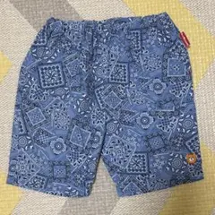 MIKIHOUSE ホットビスケッツ ペイズリー ズボン 短パン 80