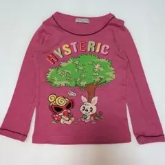 80★ヒステリックミニ★ミニちゃん＆うさぎプリントＴシャツ★