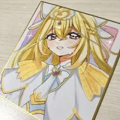 キュアアルカナ 手描きイラスト 色紙