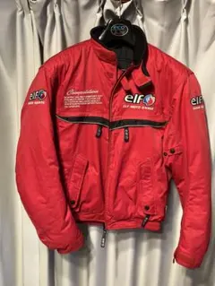 elf バイクジャケット Lサイズ 赤