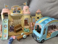 シルバニアファミリー　森の楽しい幼稚園　バスセット