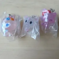 ジュエルペット　めじるしアクセサリー　３つセット