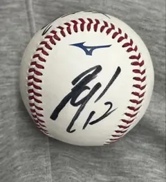 山下舜平大　NPB試合球　直筆サインボール オリックスバファローズ 山下舜平大選手 直筆サインボール NPB試合球