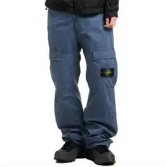 ストーンアイランド カーゴパンツ セルリアンブルー