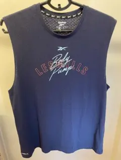 Lesmills レズミルズ ボディパンプ タンクトップ ネイビー O