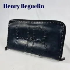 HENRYBEGUELIN OCEAN エンリーベグリン　ラウンドジップ　長財布のサムネイル