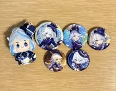 原神 フリーナ 缶バッジ ぬいぐるみ パペット 指人形 マスコット 公式正規品