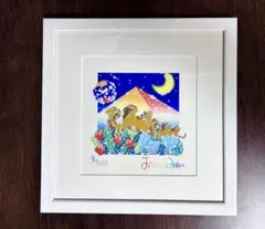 【真作】おかもとみわこ「ドリーム」油彩原画 直筆サイン 絵画 アート 真作保証】おかもとみわこ「ドリーム」油彩原画 直筆サイン 絵画