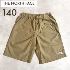 美品 THE NORTH FACE キッズ ハーフパンツ 撥水 ベージュ 140