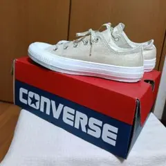 CONVERSE ALL STARレディース、コンバース23ゴールド