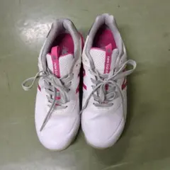 New Balance 女性用 ゴルフシューズ 24.0cm ホワイト/ピンク
