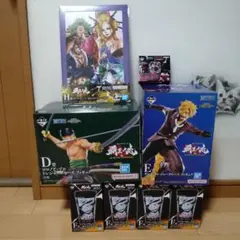 一番くじワンピース　覇王ノ兆 　ゾロ・サンジ+６点セット