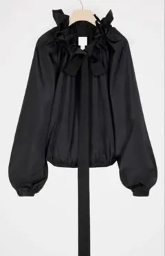 PATOU パトゥ グログラン パフスリーブ ファイユトップ美品のサムネイル