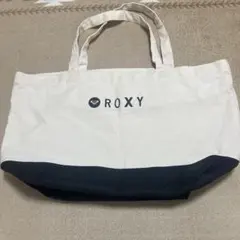 ROXY トートバッグ アイボリー/ブラックのサムネイル