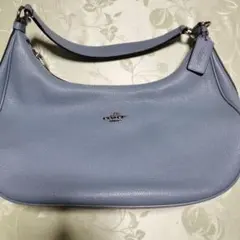 COACH ライトブルートートバッグ　ハンドバッグ