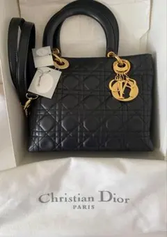 Christian Dior レディディオール ラムスキン ツーウェイバッグのサムネイル