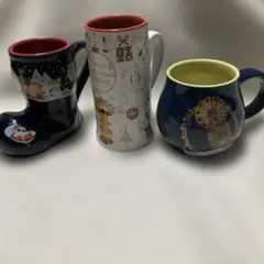 東京クリスマスマーケット　歴代マグカップ3種セット⭐︎非売品　/バラ売り不可