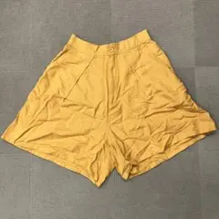 RODEO CROWNS ハーフパンツ　タグ付き　イエロー　S