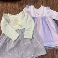 【週末割引】SKAPE 長袖ワンピース100cm おまとめ