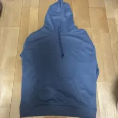 ブルーフード付きパーカー Mサイズ