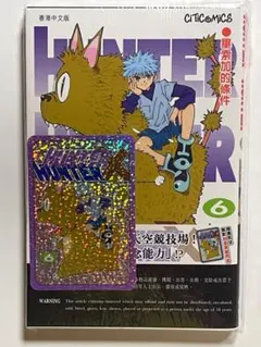 HUNTER×HUNTER 6巻 香港限定 ホログラムカード付 - メルカリ