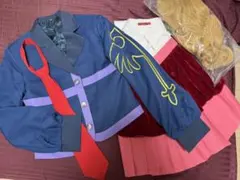 化物語 私立直江津高校 制服 コスプレ 戦場ヶ原ひたぎ ウィッグ付き S おまけ 化物語 私立直江津高校 制服 コスプレ 戦場ヶ原ひたぎ ウィッグ付き S
