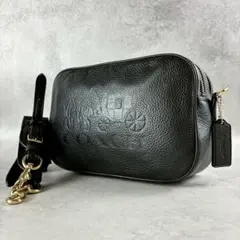 美品✨コーチ　カメラバッグ￼ ショルダーバッグ　ダブルファスナー　PVCレザー 美品 COACH コーチ カメラバッグ ショルダーバッグ ダブル