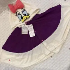 【新品未使用】ディズニー デイジー 水遊びケープ タオル Disney ポンチョ