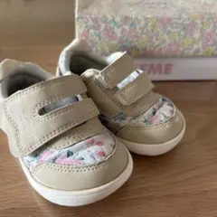 イフミー　カラン　IFME CALIN 13センチ　ベージュ フラワー