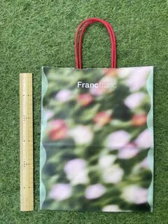 Francfranc フランフラン 花柄ショップ袋 ショッパー 紙袋 手提げのサムネイル