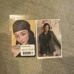 TWICE JIHYO this is forくじトレカ+ステッカー