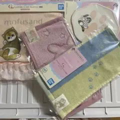 ま*る様 一番くじモフサンド　G賞 ハンドタオル　4点セット