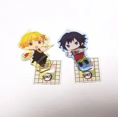 鬼滅の刃  スイパラ  アクリルスタンド  冨岡義勇  宇髄天元