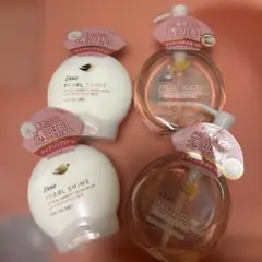 新品未使用　Dove ダヴ パールシャイン 洗顔料 クレンジングオイル 2セットのサムネイル