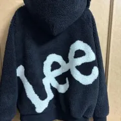 新品 未使用 Lee フリースジャケット ブラック 150