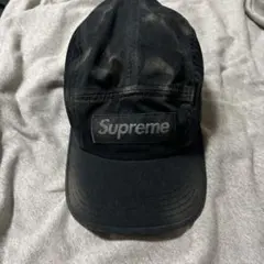 Supreme ブラックキャップ ロゴ入り