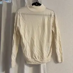 無印良品　レディース　アイボリー　ウール　セーター　Mサイズ　薄手