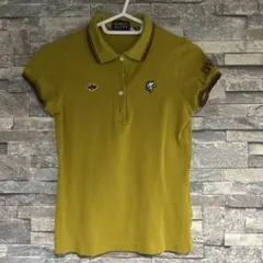 PEARLY GATES ポロシャツ サイズ0 イエロー