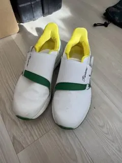 Riviera ゴルフシューズ ホワイト グリーン Riviera ゴルフシューズ ホワイト グリーン - メルカリ