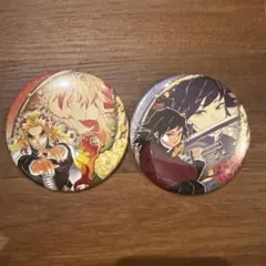 鬼滅の刃 原画展 コレクション缶バッジ 第6弾 煉獄杏寿郎 冨岡義勇