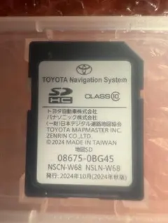 トヨタ 地図更新ソフト 08675-0BH71 トヨタ純正SD 2025年 - メルカリ