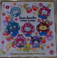 EXPO2025 サンリオキャラクターズ　ミャクミャク　ハンドタオル