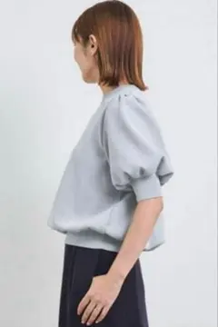 yori コットンパフスリーブニット hippo / yori(ヨリ)の「コットンパフスリーブニット【2021SP】4月中旬