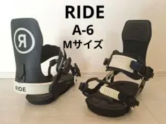 RIDE スノーボード ビンディング M a-6 RIDE A-6 ビンディング ブラック M Amazon | Ride A-6 メンズ