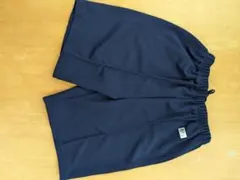 ネイビー ショートパンツ ウエストゴム