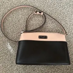 kate spade ショルダーバッグ 黒とピンク