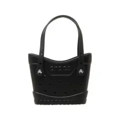 crocs クロックス スモールトートバッグ ブラック