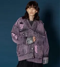 MAISON SPECIAL メゾンスペシャル ダメージ加工 デニムジャケットのサムネイル