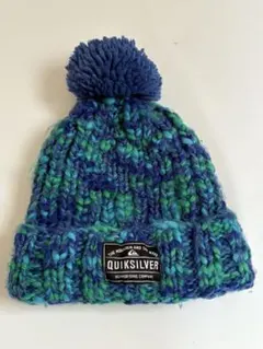 スキー用ニット帽　グリーン